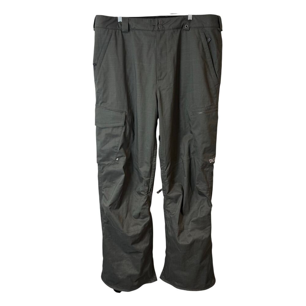 Burton Men's Cargo Pant Snow Ski Snowboard Waterproof Gray XXL Tall